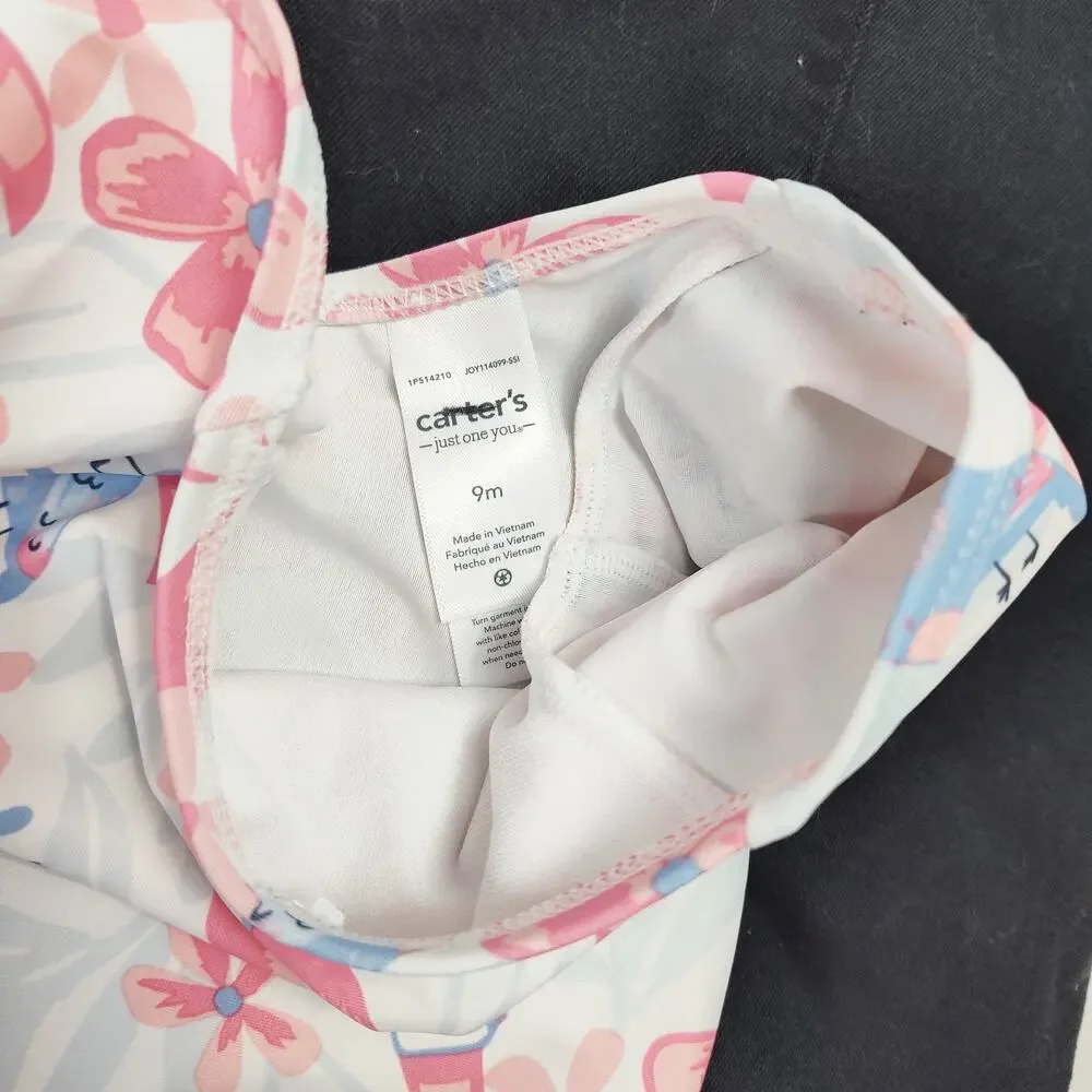 Baby Girl 6–9M Clothing Bundle Carter’s & H&M Disney Pink Layered Set